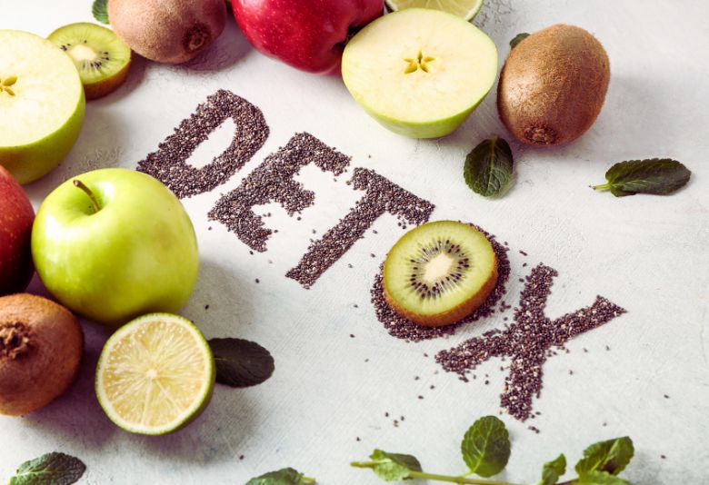 Des fruits frais associés à la détoxification, renforçant l'équilibre du corps et en lien avec l'élément métal en médecine traditionnelle chinoise.